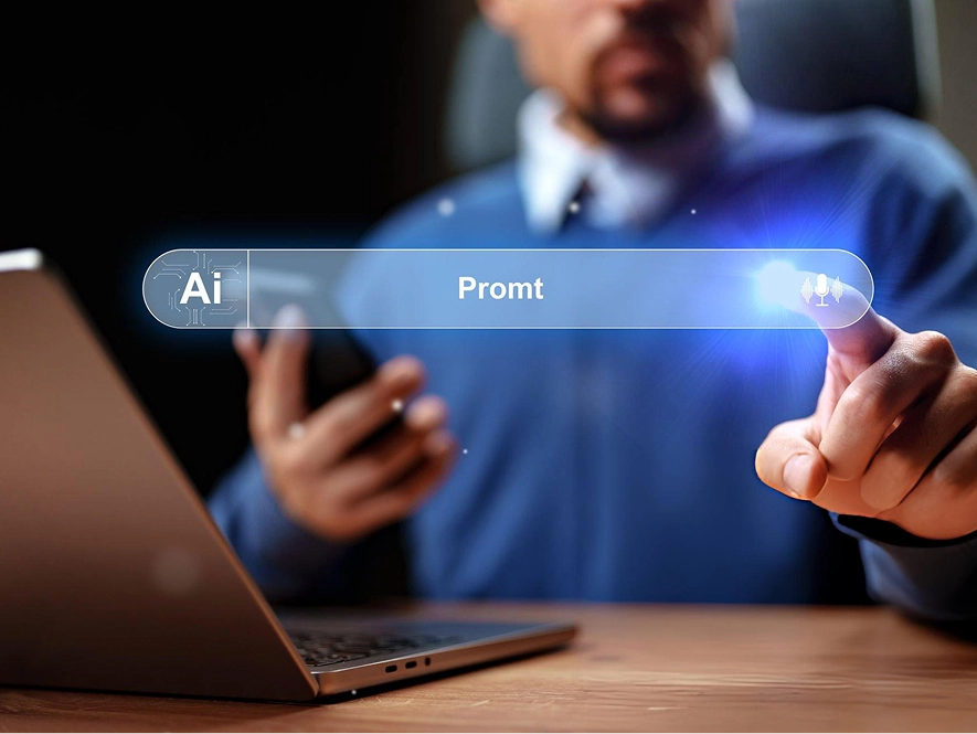 White label local SEO reporting and AI visibility tracking — AI-powered search dashboard with prompt interface and analytics insights