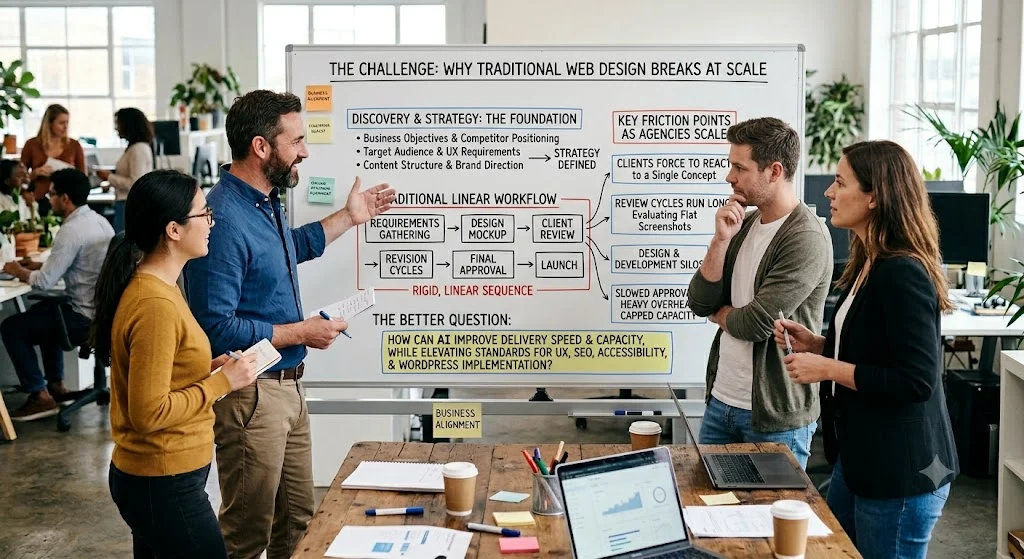 AI Design Tools for Agencies: How E2M Uses Interactive Prototypes to Speed Up Web Delivery