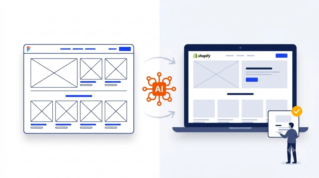 Title: How AI Is Changing Shopify Agencies: Faster Delivery, Bigger Margins, and Smarter Growth Meta description: How AI is changing Shopify agencies in 2026: real data on Figma-to-Shopify AI development, project scoping, and where AI still needs a developer.